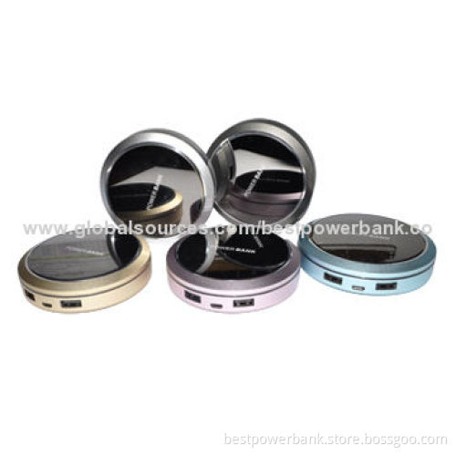 2014 newest high-end gift business gift 7,800mAh uniqpue portable ower bank with 2 USB port